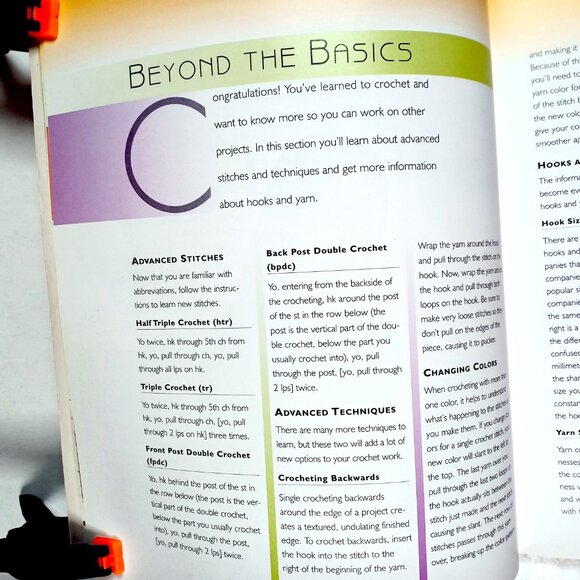 COPY - Crochet Kids Crafts Book Jane Davis 112 Pgs Jewelry Hats Purses Pillows … - Picture 8 of 16